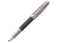 Ручка-роллер Parker Sonnet Premium Refresh GREY GT, стержень: F, цвет чернил: black, в подарочной упаковке Ручка-роллер Parker Sonnet Premium Refresh GREY GT, стержень: F, цвет чернил: black, в подарочной упаковке