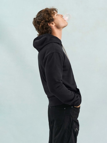 Худи унисекс Cameron, черное с красным