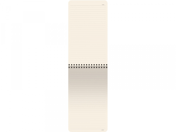 Блокнот А5 на гребне "Pragmatic" 60 листов в линейку, темно-синий