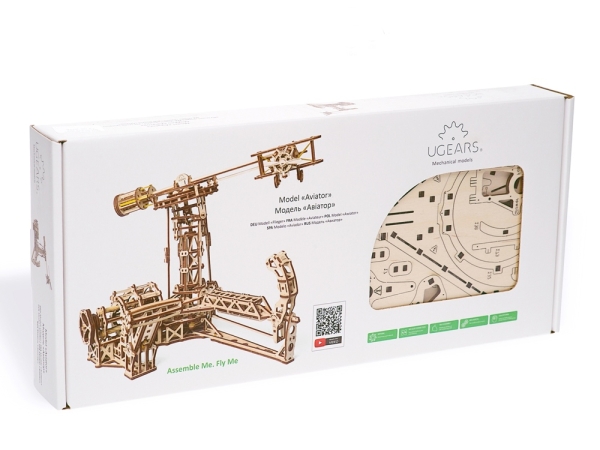 3D-ПАЗЛ UGEARS Авиатор
