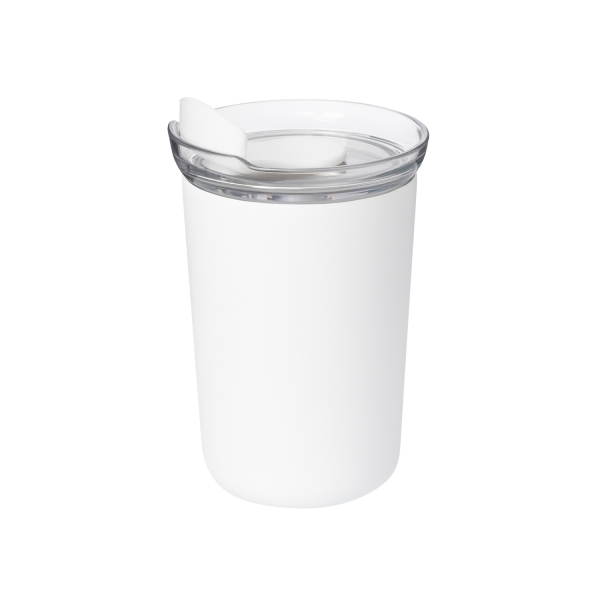 Термокружка вакуумная Strada, белая