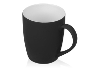 Кружка с покрытием soft-touch C1, черный Кружка с покрытием soft-touch C1, черный