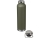Бутылка для воды с вакуумной изоляцией Thor объемом 650 мл из переработанной нержавеющей стали, сертифицированной по стандарту RCS - Зеленый лесной