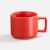 Чашка Jumbo в коробке матовая, красная