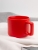 Чашка Jumbo в коробке матовая, красная
