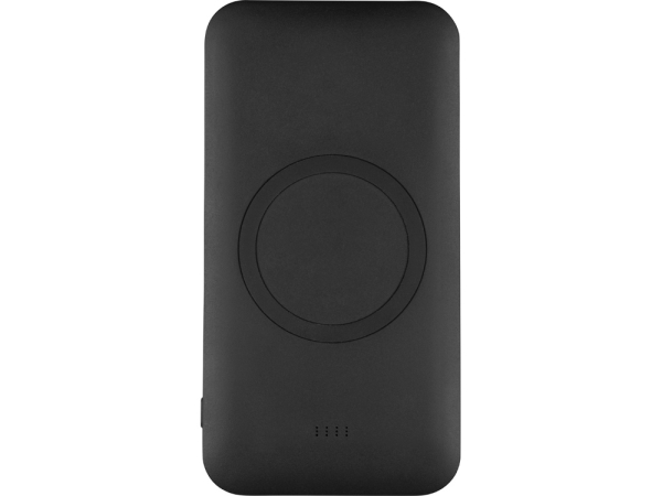 Портативное беспроводное зарядное устройство «Impulse», 4000 mAh, черный