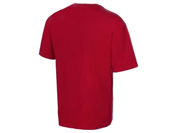 Футболка из френч терри «Warsaw» унисекс 220гр, красный