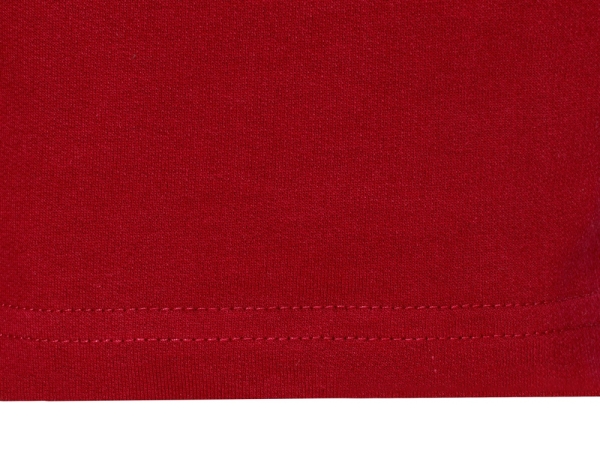 Футболка из френч терри «Warsaw» унисекс 220гр, красный