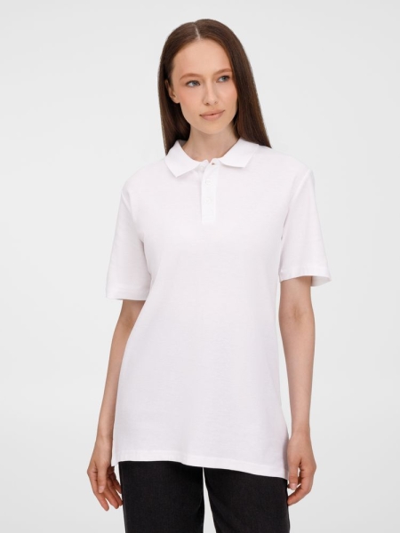 Рубашка поло унисекс Tervise, белая