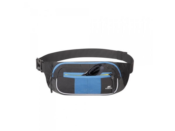 Поясная сумка для мобильных устройств 5215, черный/синий