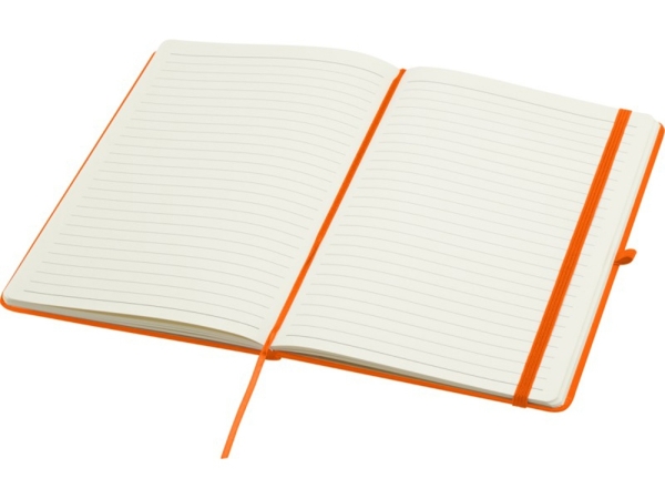 Блокнот Spectrum Plus формата A5 в твердой обложке - Оранжевый