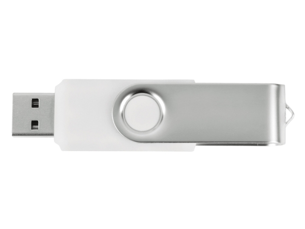 Флеш-карта USB 2.0 2 Gb «Квебек», белый