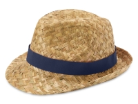 Pricus соломенная шляпа - Темно - синий / Натуральный Pricus соломенная шляпа - Темно - синий / Натуральный