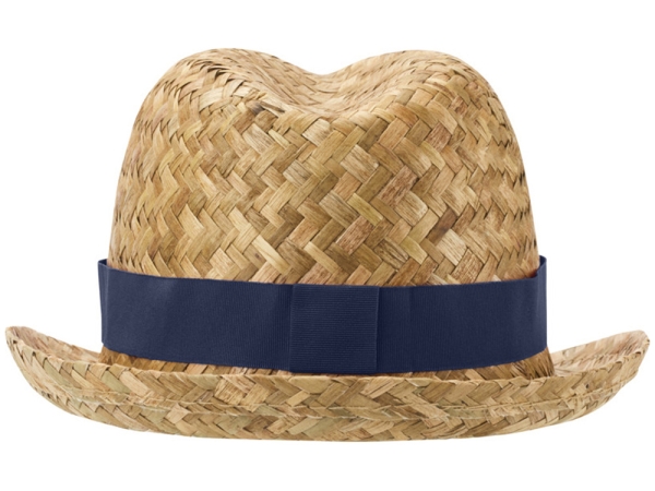 Pricus соломенная шляпа - Темно - синий / Натуральный