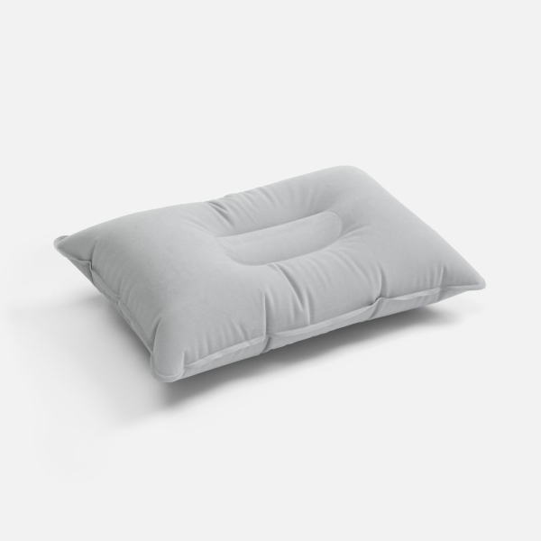 Надувная подушка Pillowish, серая