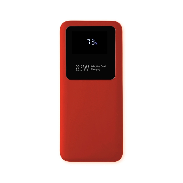 Внешний аккумулятор Kris soft touch, 10000mAh (Красный)