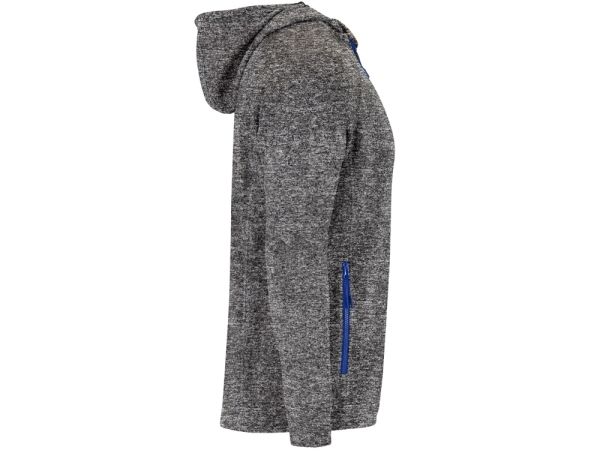 Толстовка на молнии "Everest", меланжевый черный