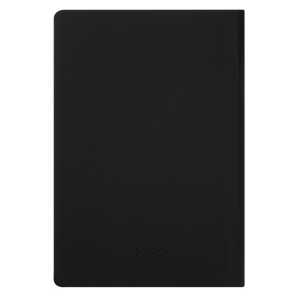 Ежедневник Spark недатированный, черный (с упаковкой, со стикерами)