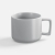 Чашка Jumbo в коробке матовая, светло-серая