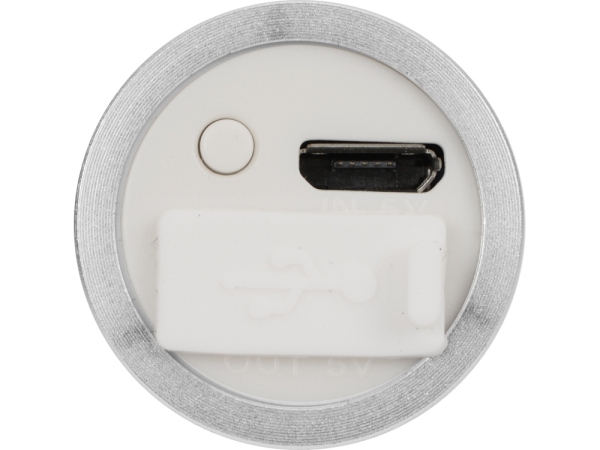 Портативное зарядное устройство «Lumi» с фонариком, 3000 mAh