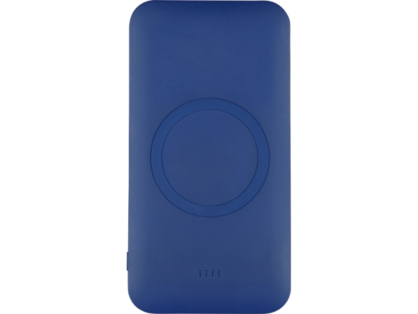 Портативное беспроводное зарядное устройство «Impulse», 4000 mAh, синий