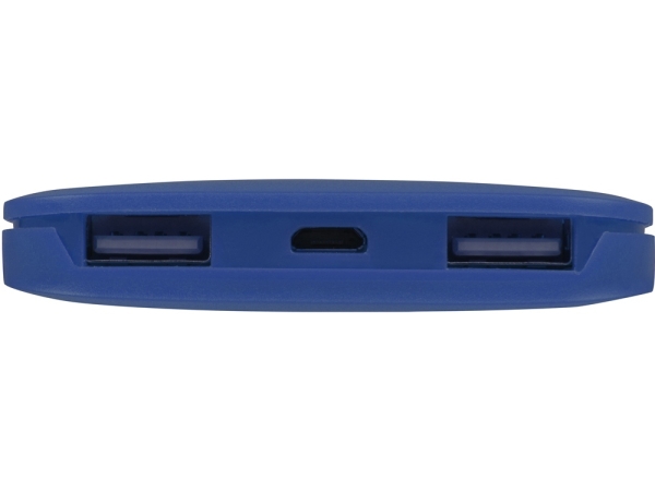 Портативное беспроводное зарядное устройство «Impulse», 4000 mAh, синий