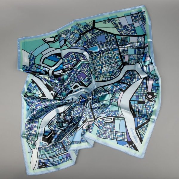 Платок с печатью на заказ ColorSharm, M