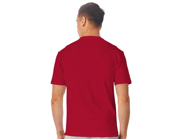 Футболка из френч терри «Warsaw» унисекс 220гр, красный