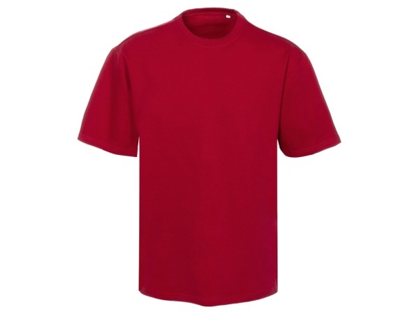 Футболка из френч терри «Warsaw» унисекс 220гр, красный