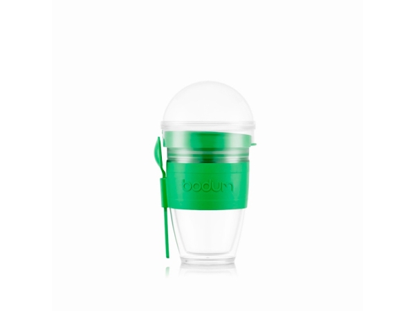 JOYCUP BREAKFAST. Стакан для йогурта 250 мл, зеленый
