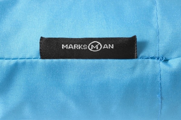 Зонт-трость "Halo", механический 30", аква