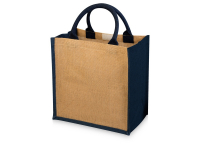 Сумка подарочная "Chennai", натуральный/темно-синий Сумка подарочная "Chennai", натуральный/темно-синий