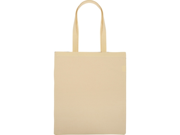 Сумка для шопинга Twin двухцветная из хлопка, 180 г/м2, черный/натуальный