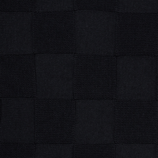 Плед Cella вязаный, темно-синий (без подарочной коробки)