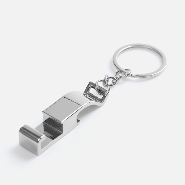 Брелок-подставка с открывалкой Virke, серебристый