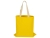 Сумка для шопинга Steady из хлопка с парусиновыми ручками, 260 г/м2, желтый