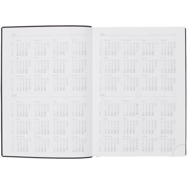 Ежедневник Vivian, недатированный, голубой