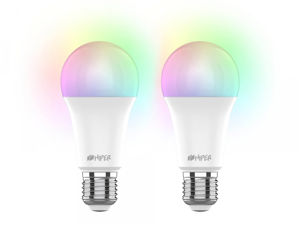 Набор из двух лампочек «IoT CLED M1 RGB», E27, белый