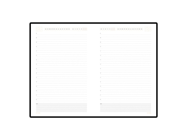 Ежедневник А5 недатированный «Mercury», серый