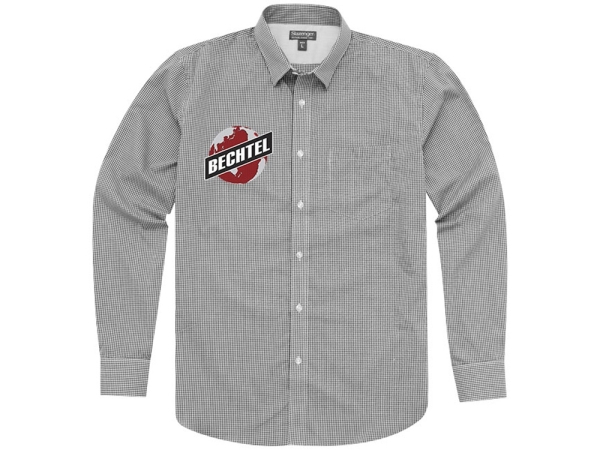 Рубашка Net мужская с длинным рукавом, серый