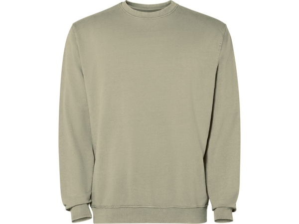 Свитшот «Jaya» унисекс, светлый хаки выстиранный