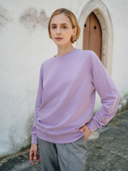 Свитшот унисекс Colombo, светло-оранжевый