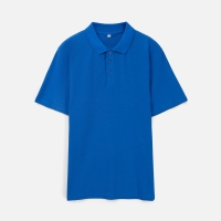 Рубашка поло унисекс Tervise, ярко-синяя Рубашка поло унисекс Tervise, ярко-синяя