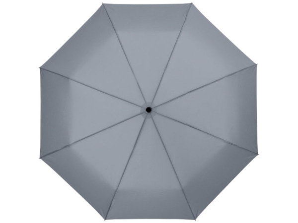 Зонт Wali полуавтомат 21, серый