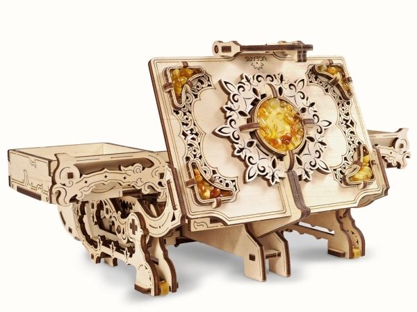 3D-ПАЗЛ UGEARS Янтарная шкатулка