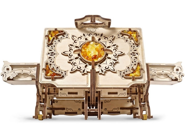 3D-ПАЗЛ UGEARS Янтарная шкатулка