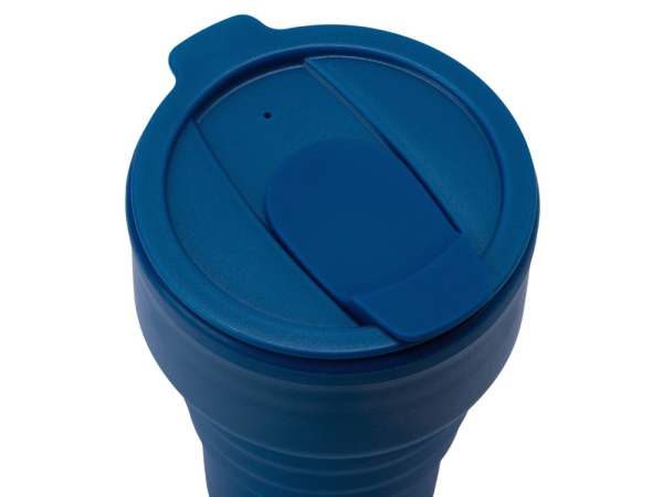 Силиконовый складной стакан "GoCup", индиго