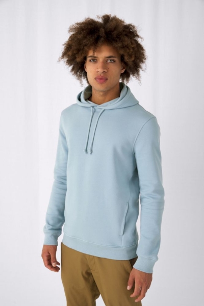 Толстовка с капюшоном унисекс BNC Inspire (Organic), красная