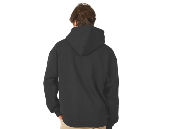 Толстовка с капюшоном оверсайз «Berlin» унисекс, темно-серый