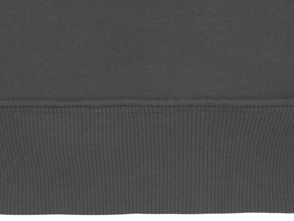 Толстовка с капюшоном оверсайз «Berlin» унисекс, темно-серый